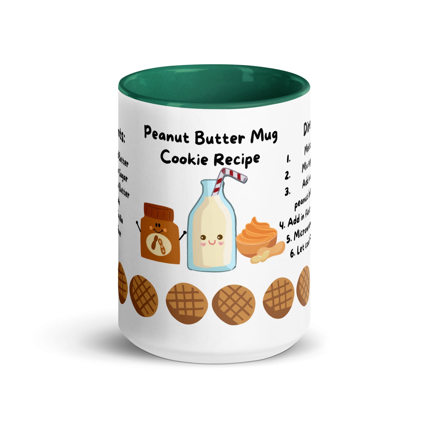 Peanut Butter Cookie *Mug Cake Recipe Mug*