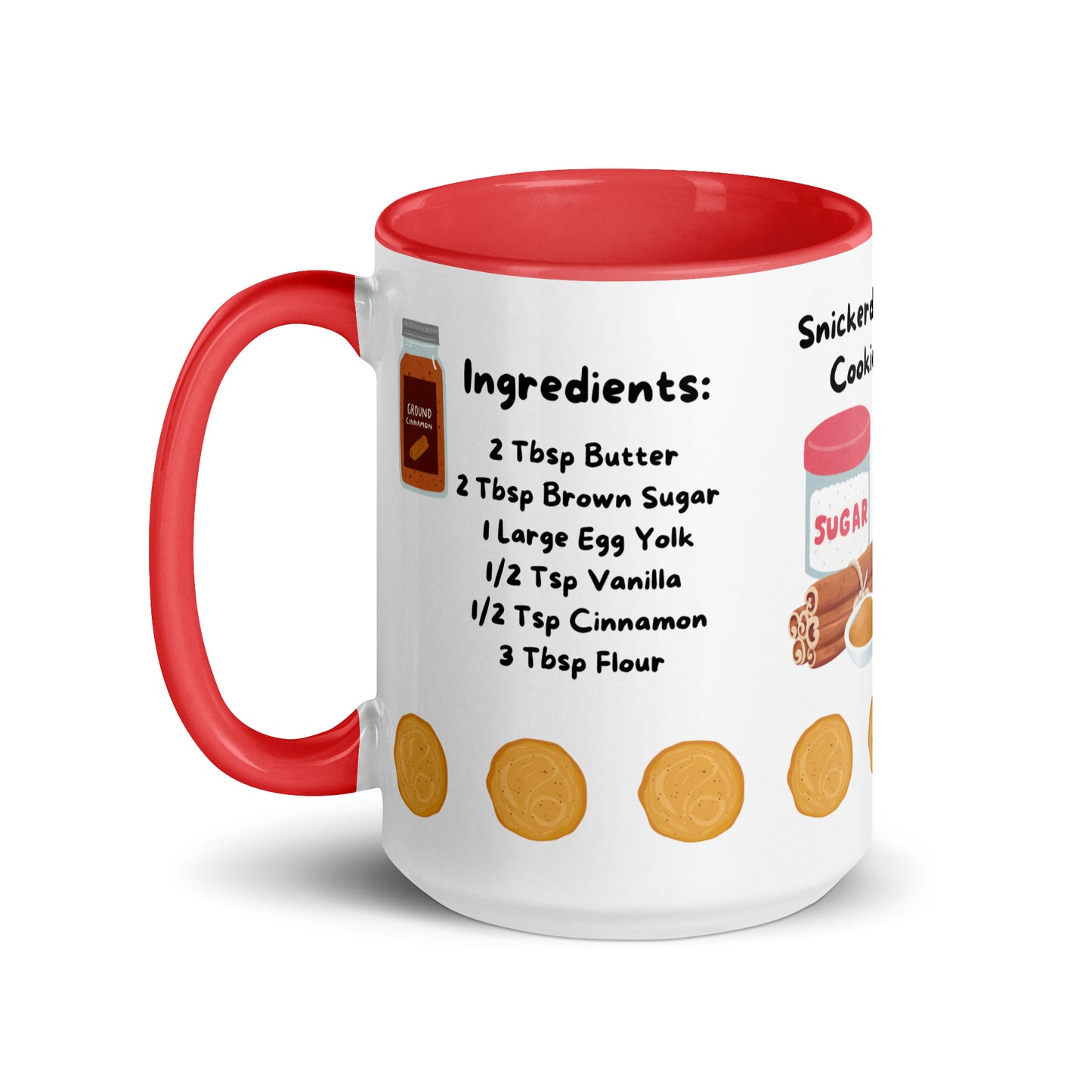 Snickerdoodle Cookie *Mug Cake Recipe Mug*